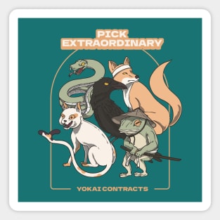 Pick Extraordinary: Japanese Yokai Magnet